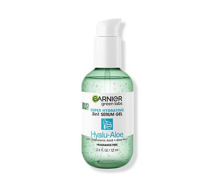 garnier greenlabs hyalu aloe hydrating three in one serum gel with hyaluronic acid and aloe vera